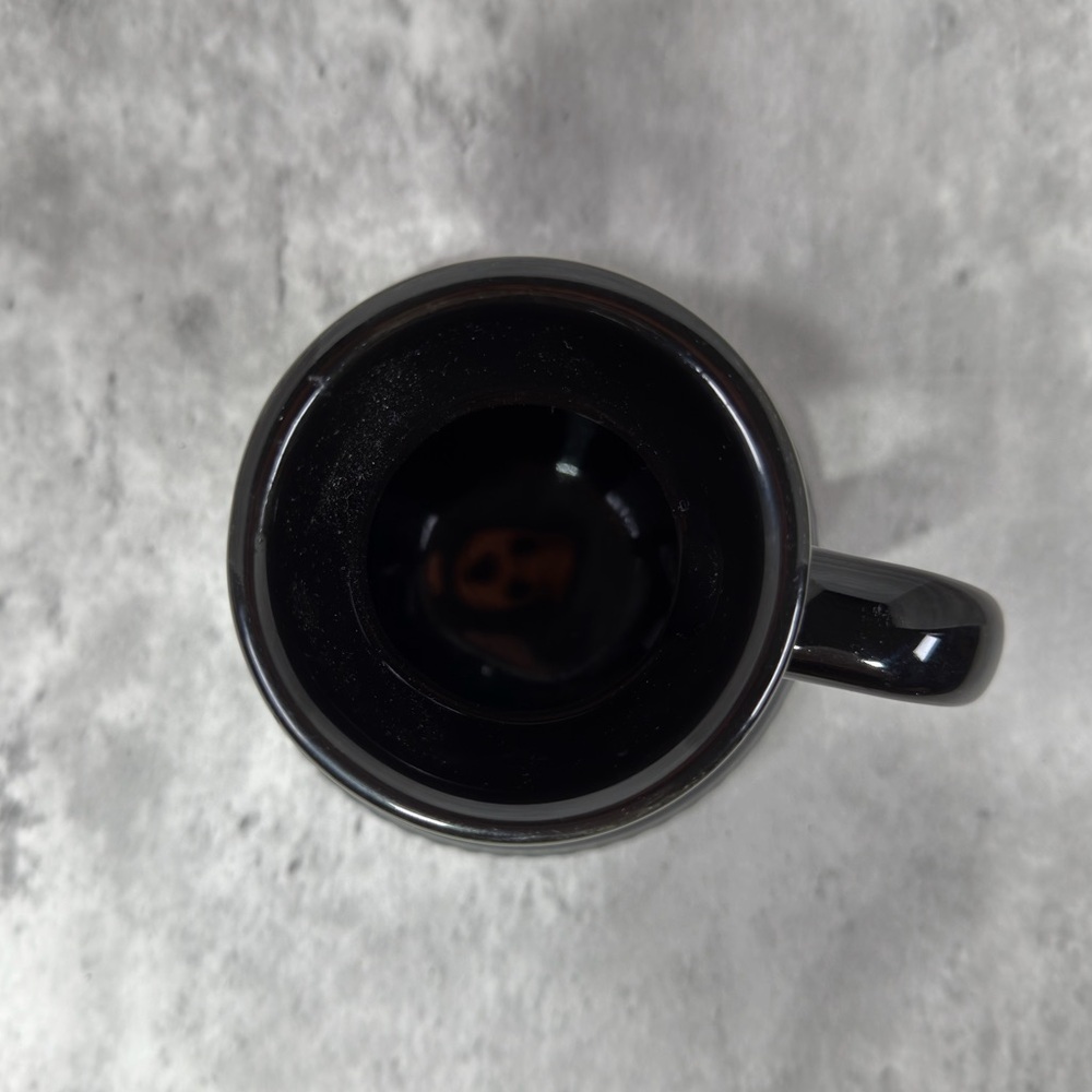 Stanley Tools 1990 Winning Partnerships Black Ceramic Mug Vintage Promo Cup - Picture 5 of 5